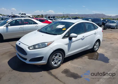 2019 Ford Fiesta Se из США, поврежденный, VIN 3FADP4BJ9KM110917